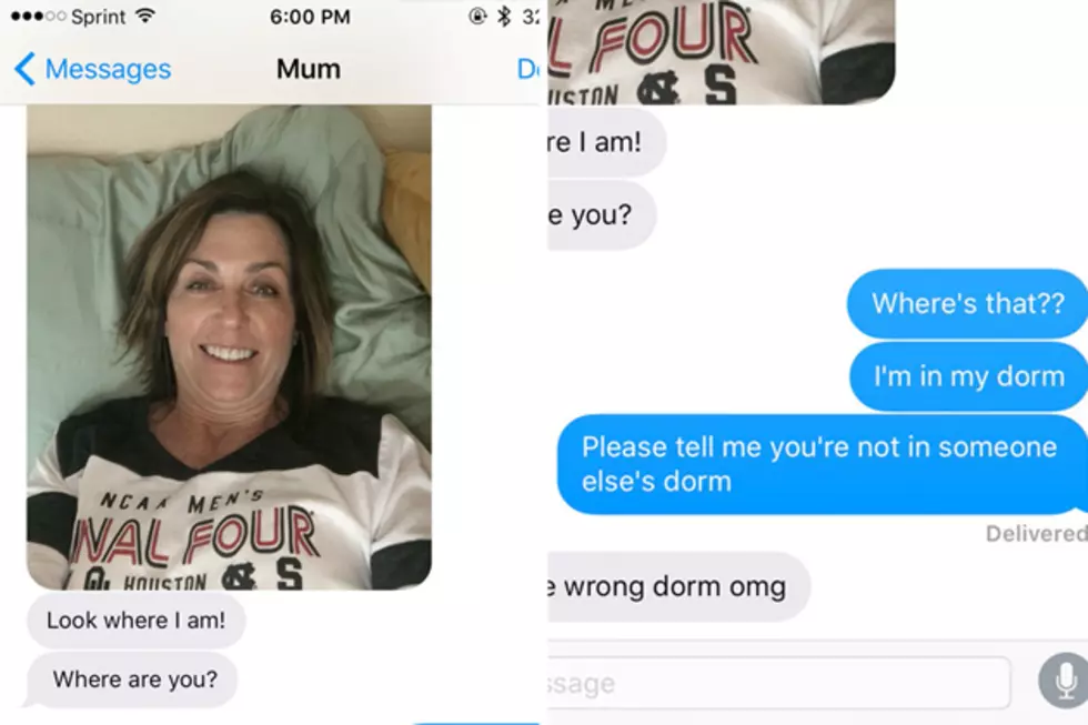 Mom Snaps Selfie in Wrong Dorm During Surprise College Visit