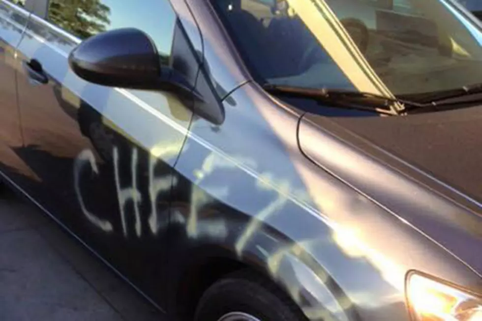 World&#8217;s Dumbest Vandal Arrested After Spraying &#8220;Cheeter&#8221; on Car
