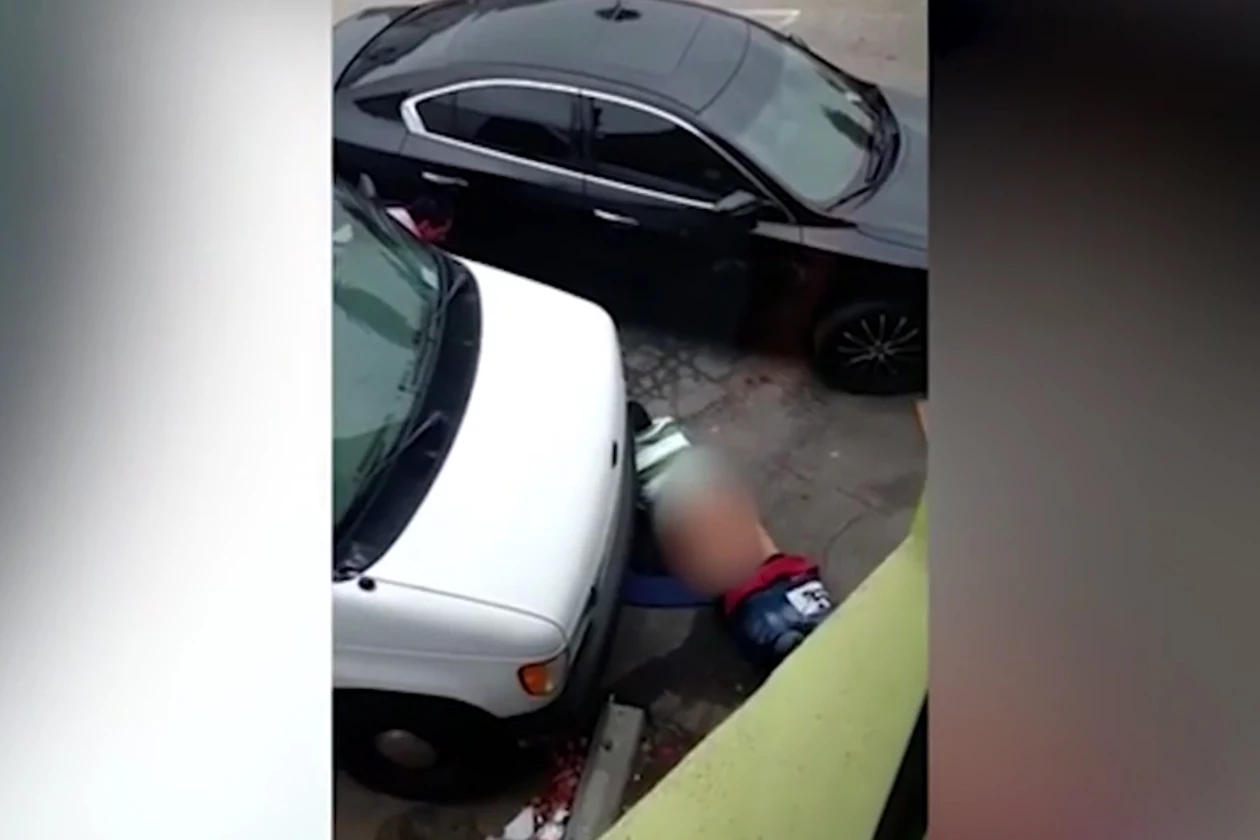 Desperate Man Has Sex With a Parking Lot