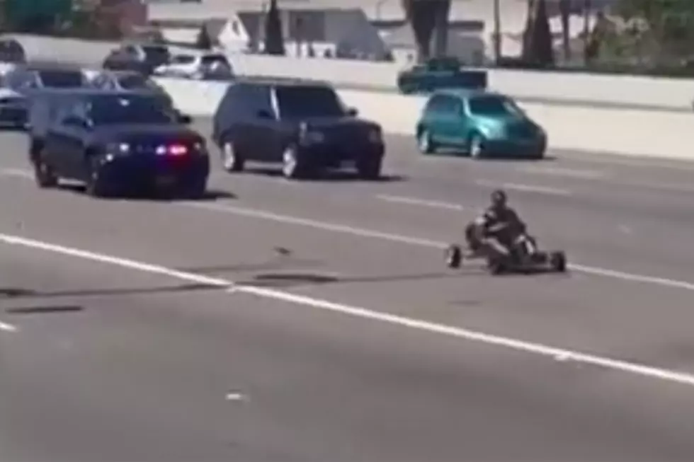 Group Led Cops on a High-Speed Chase in Go-Karts