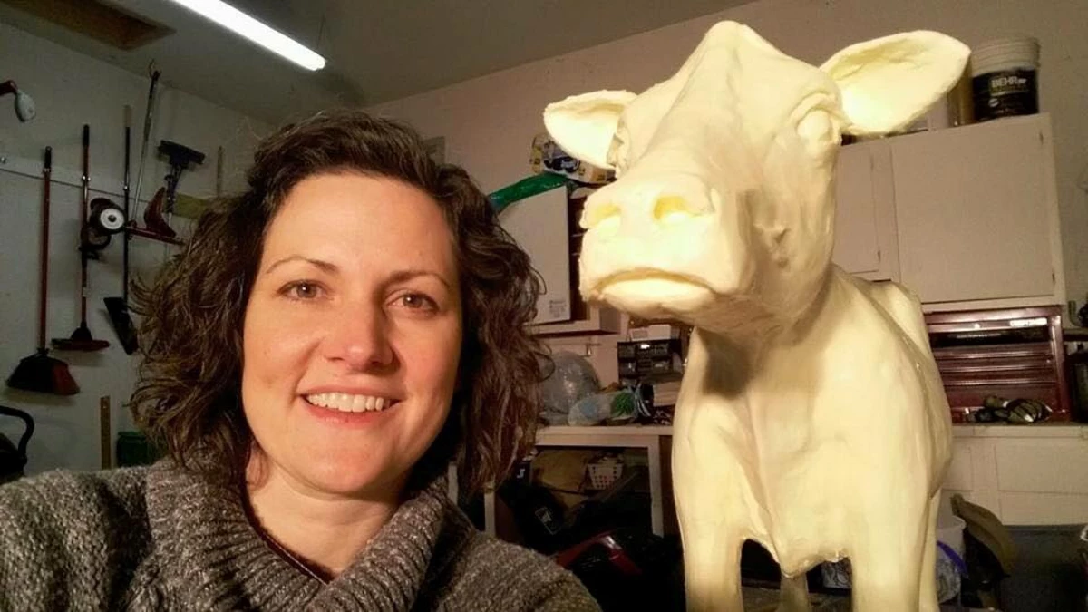 There's always butter': The Iowa State Fair's butter sculptor on