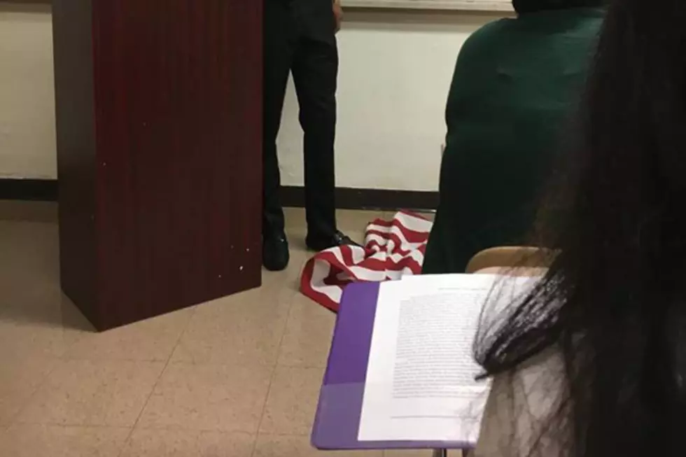North Carolina Teacher Placed on Leave After Flag &#8220;Stomping&#8221; Incident
