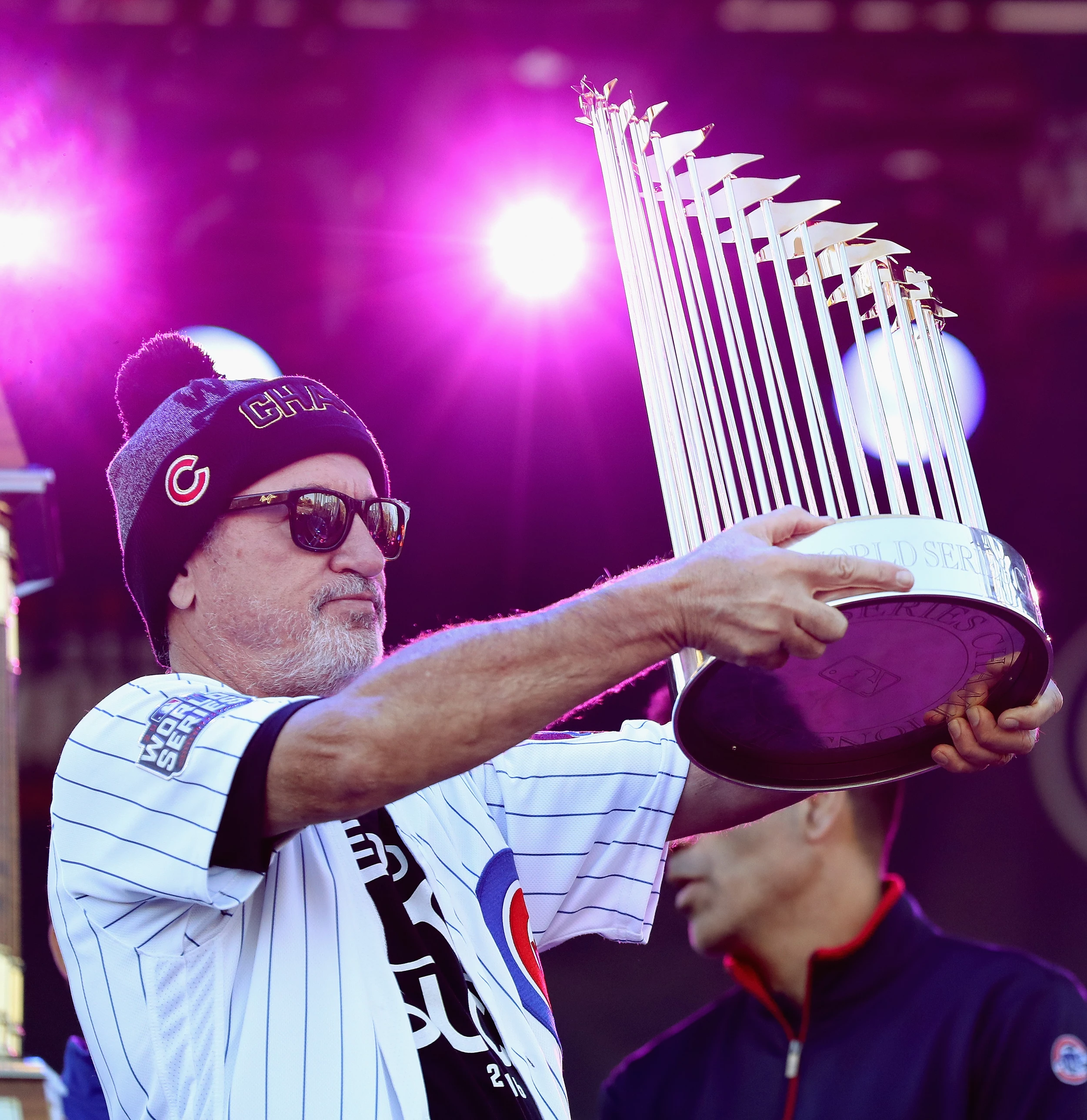 Photos: Cubs World Series Trophy comes to the Q-C