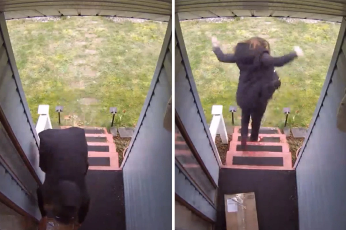 Exploding Package Deters Porch Pirate