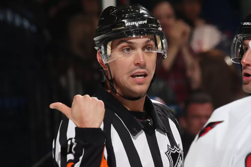 NHL Referee Yells Profanities on Hot Mic Before Announcing Penalty