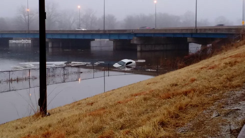 Rock River Flash Flood Claims Car in Moline