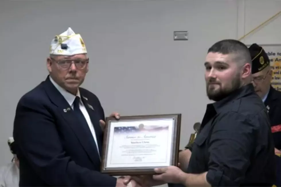 &#8220;FedEx Guy&#8221; Honored By American Legion For Flag Burning Intervention