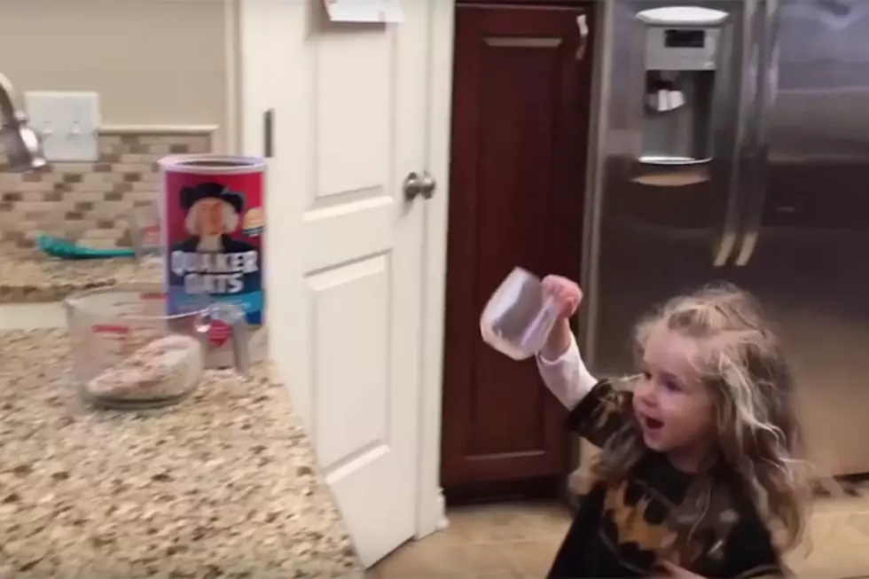 Little Girl Gets Confused by Cooking Instructions
