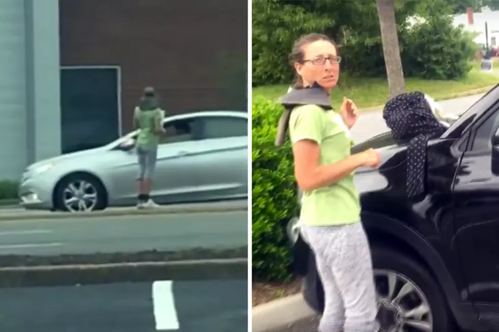 Fake Homeless Woman Ousted When Walking to a 2014 Fiat