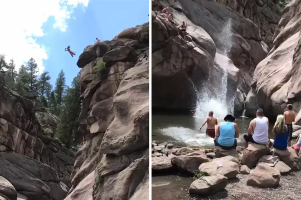 Woman Survives Bellyflop Off 83-Foot Cliff