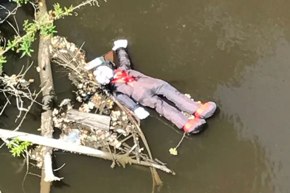 Emergency Crews Rush to Save a Body in a Creek, Turns Out to Be a Stuffed Dracula