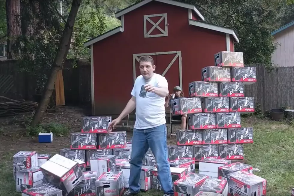 Drunk Man Makes a Commercial For His Favorite Cheap Beer
