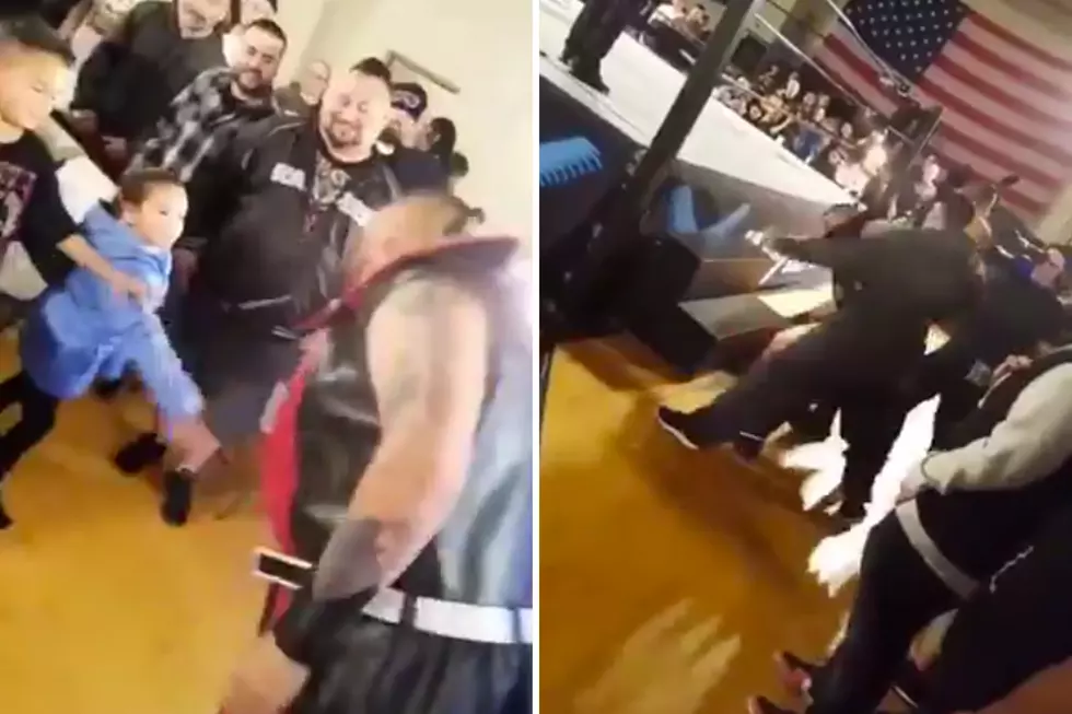 Wrestler Spits on Young Fan, Gets Attacked By Father