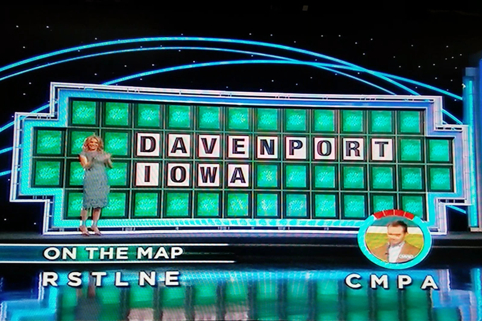 Davenport Featured As 'Wheel of Fortune' Bonus Round Puzzle