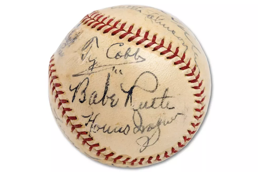 Most Expensive Autographed Baseball Just Sold for More Than $600,000