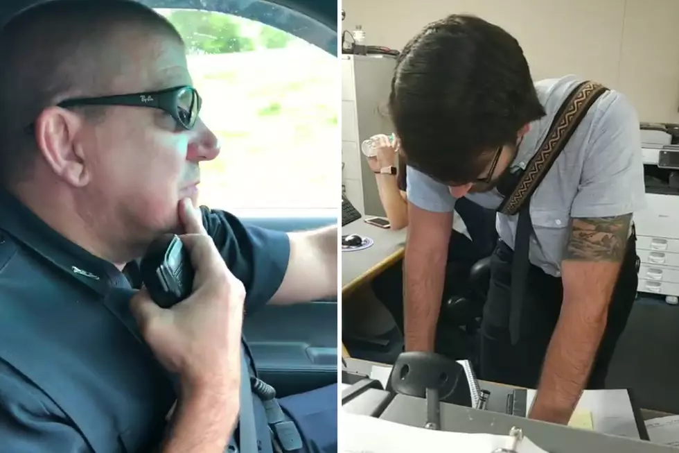 Officer’s Retirement Turns Emotional As Son Delivers Final Sign Off