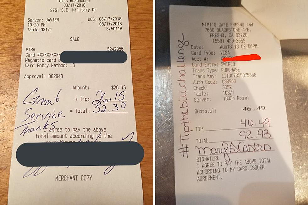 #TipTheBillChallenge Encourages Diners to Leave 100% Gratuity