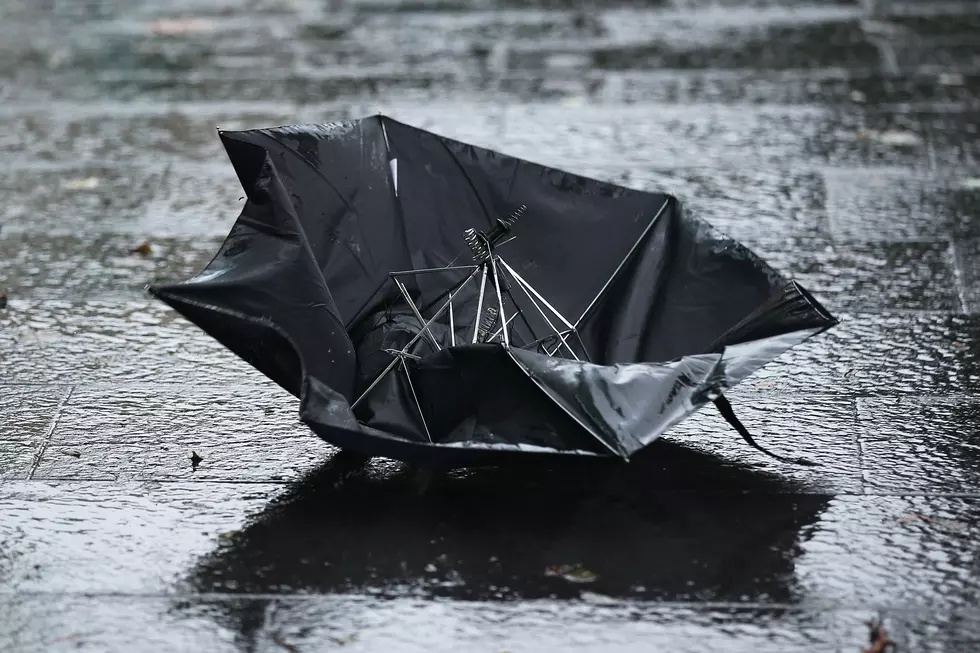 Man Makes Miraculously Catches Flying Umbrella One-Handed