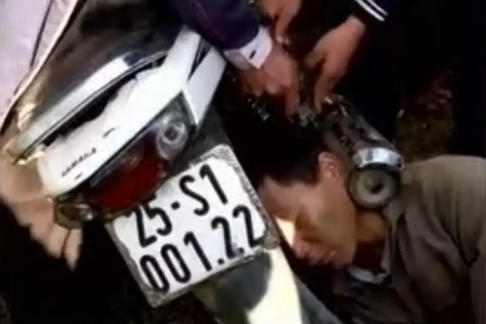 Man Wakes Up With Head Stuck Under Motorcycle Tailpipe