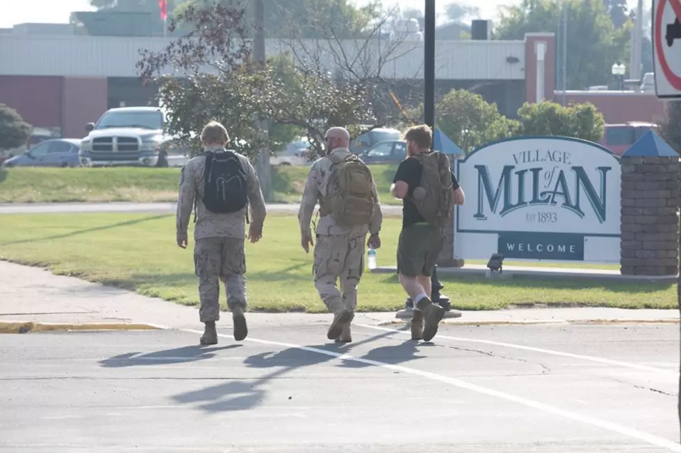 Local Veteran Walks 22 Miles For Suicide Awareness