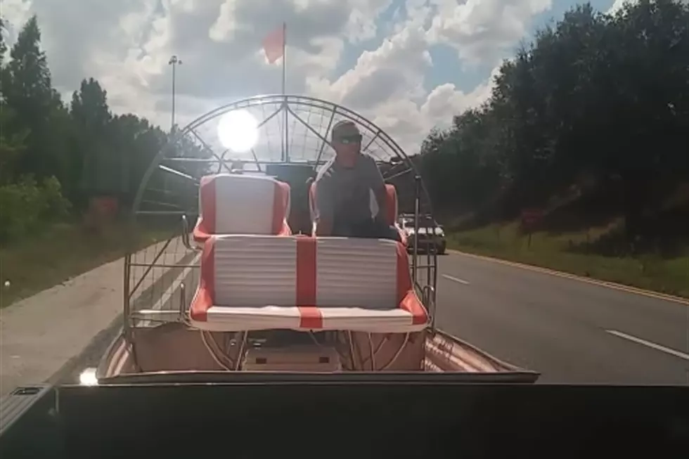 Florida Family Uses Airboat to Push Pickup Truck to Gas Station