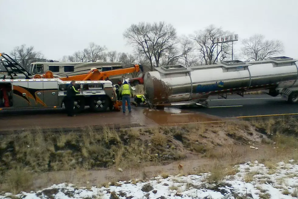 Tanker Spills 3,500 Gallons of Chocolate Onto Highway