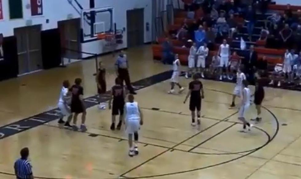 Blind Iowa High School Basketball Player Got One Shot All Year and Drained It