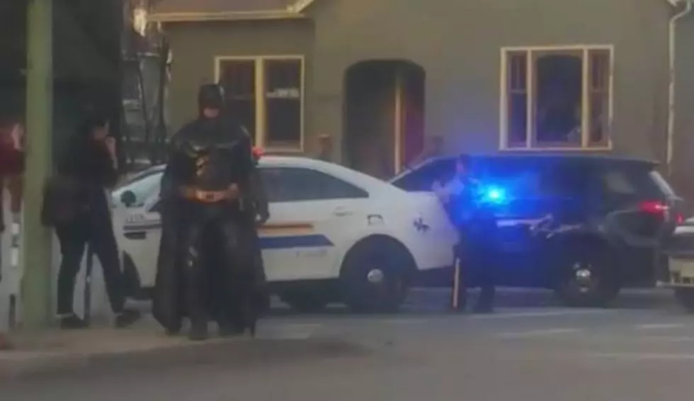 Batman Shows Up During an Armed Police Standoff and Offers to Help