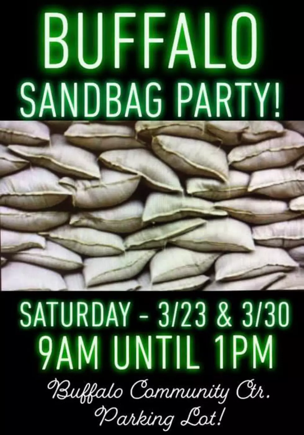 Enter Sandbags&#8211;Buffalo, Iowa Needs a Hand!