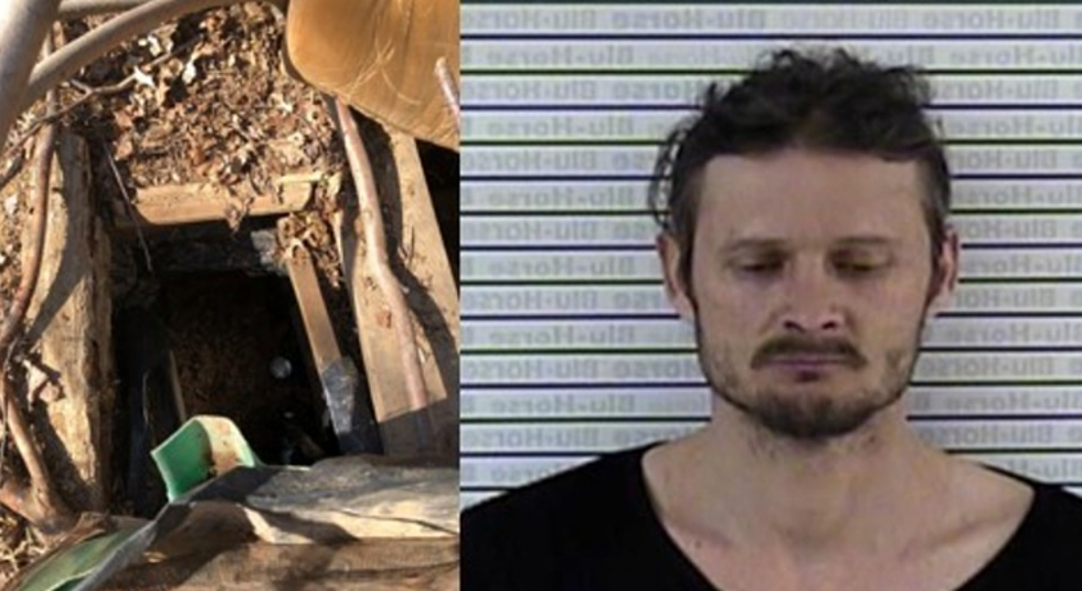 Police Accidentally Find a Fugitive in a Bunker During a Missing Person Search