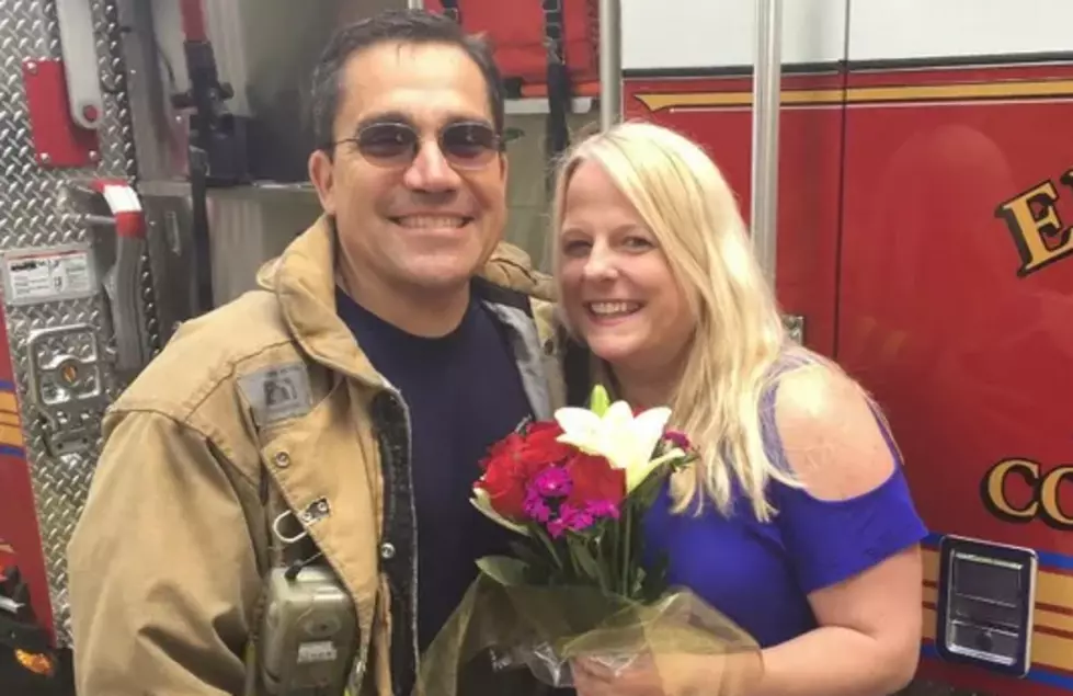 Firefighter Proposed to a Teacher During a Fire Drill at School