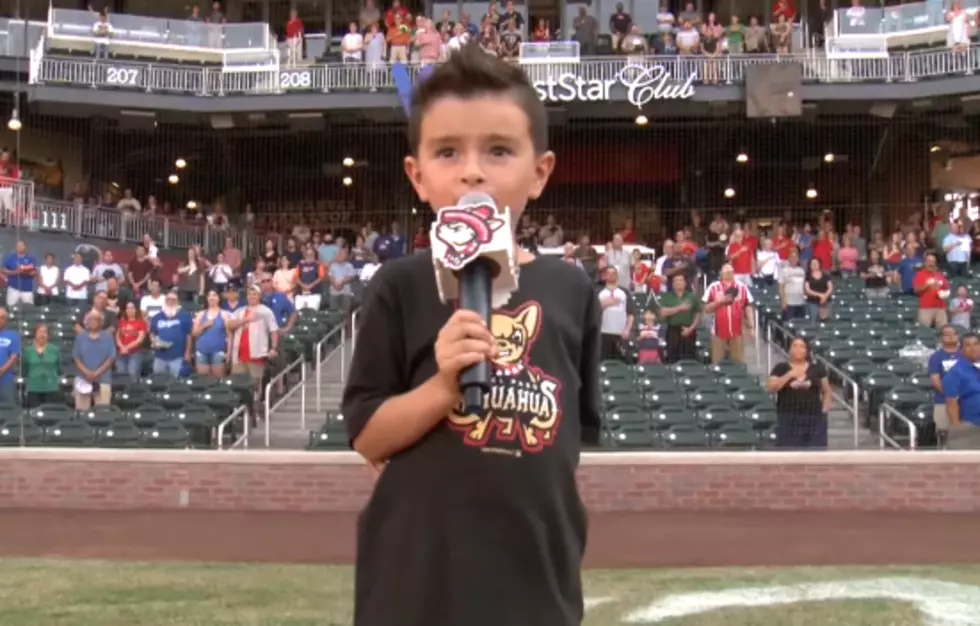 Adorable 5-Year-Old&#8217;s Rendition of the National Anthem Will Make Your Day