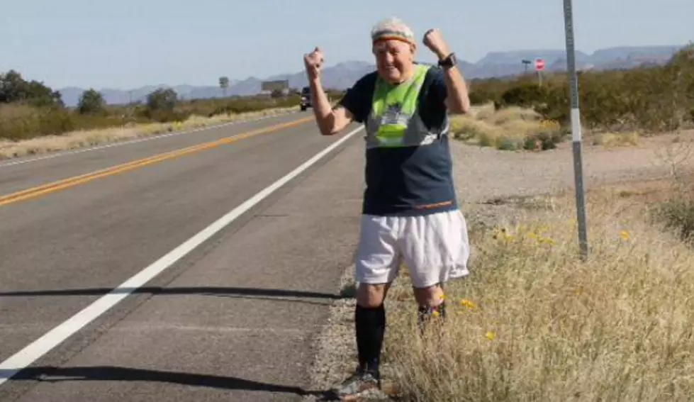 95-Year-Old WWII Vet Is Crossing the U.S. On Foot For The Second Time
