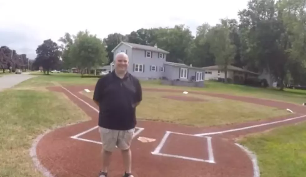 Dad Builds a “Field of Dreams” Style Baseball Diamond for His 5-Year-Old Son
