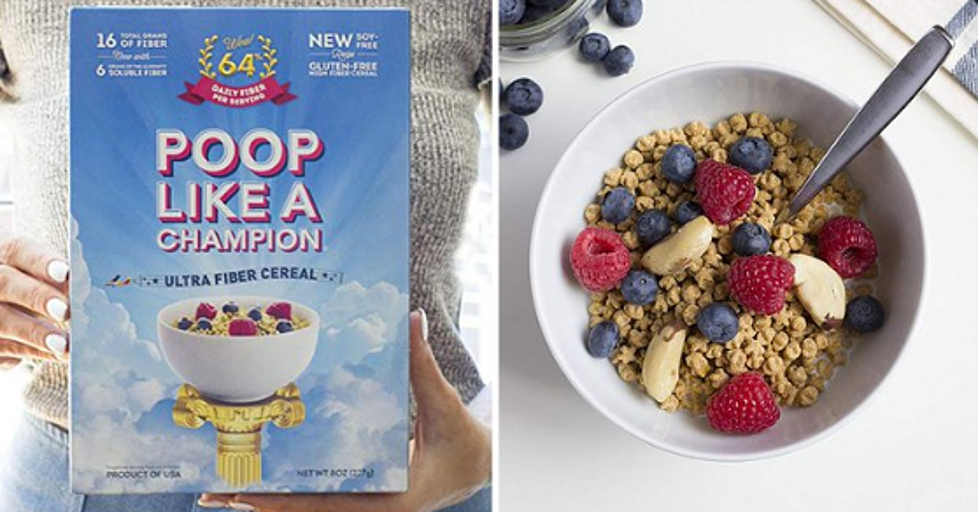 &#8220;Poop Like a Champion&#8221; Cereal Is Available on Amazon