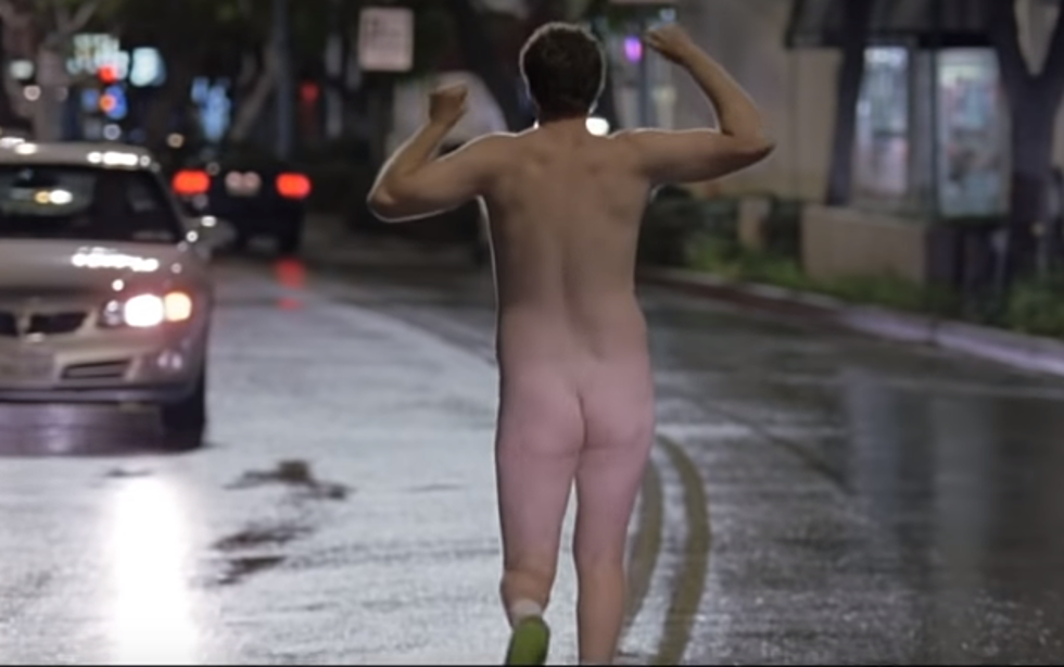 Man Is Caught Streaking, And Tells the Officers His Drug Dealer Made Him Do It As Punishment