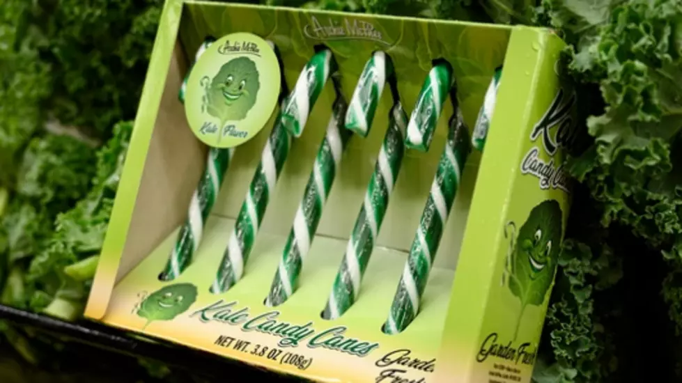 Kale-Flavored Candy Canes Are Here for Christmas