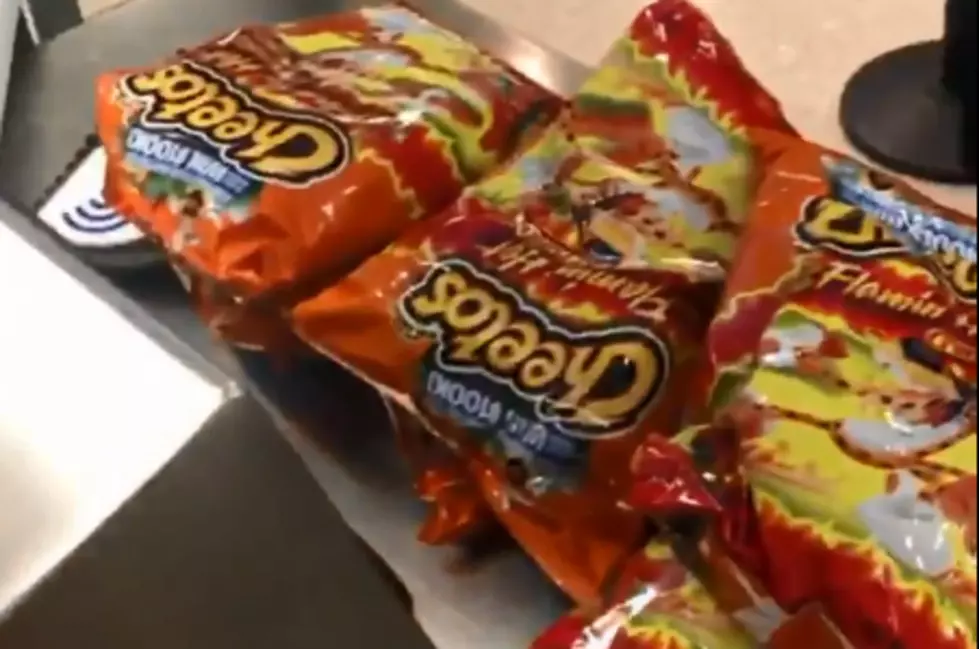 TSA Stops a Woman for Carrying 20 Bags of Flamin&#8217; Hot Cheetos in Her Bag