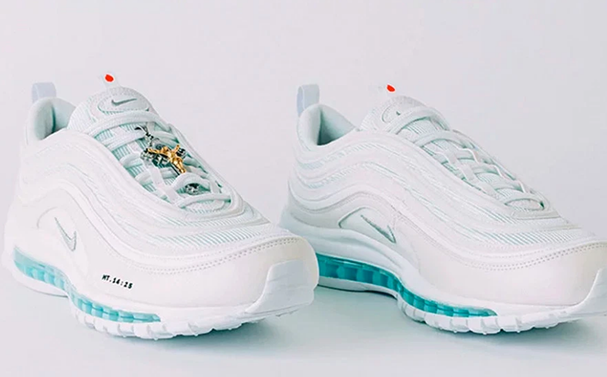 Nikes Filled with Holy Water Sell Out Immediately at $3,000-a-Pair