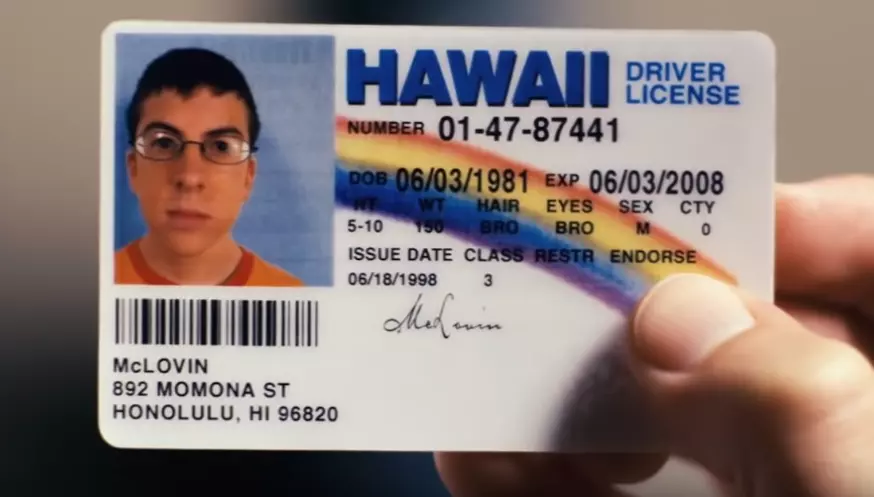 20-Year-Old Iowa City Man Was Busted for Using a “McLovin” ID to Drink at a pic image