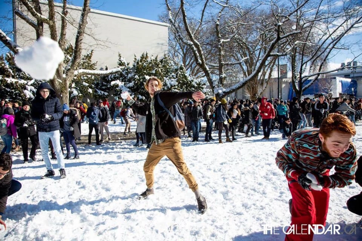 Campus-Wide Snowball Fight Postponed Due to Snow