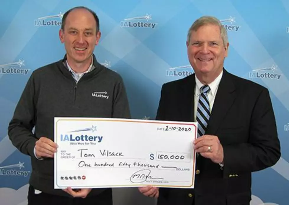 Former Iowa Governor Wins $150,000 Powerball