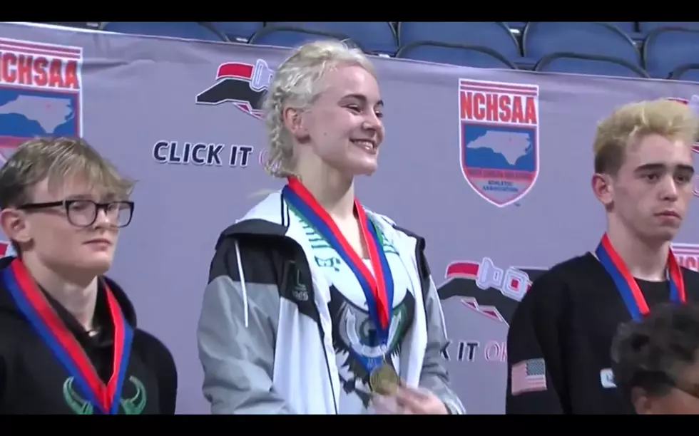 North Carolina Wrestler Dominates Boys to Become First Ever Female State Champion