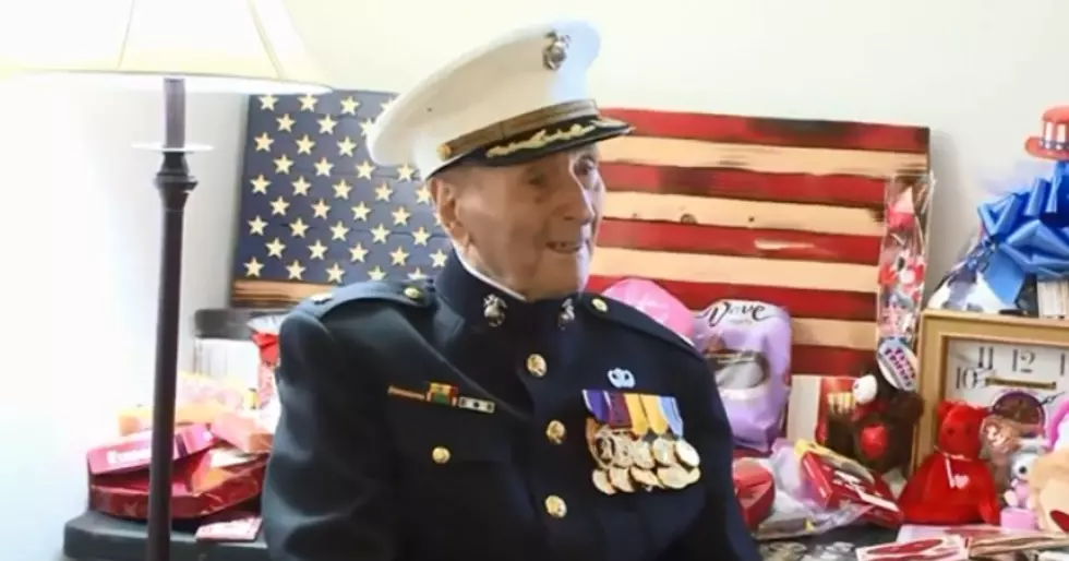 104-Year-Old WWII Veteran Receives 70,000 Valentines Cards