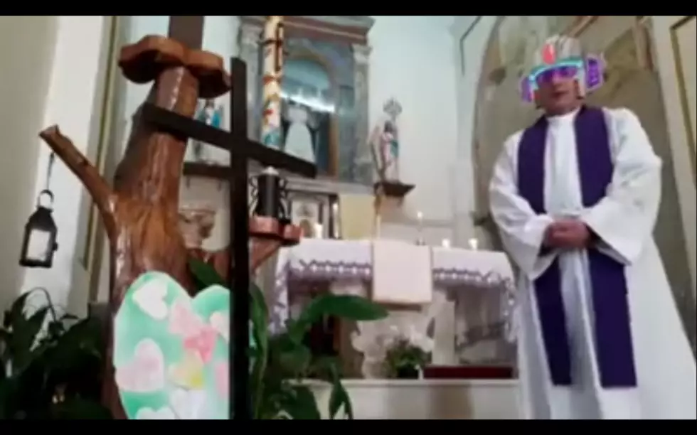 Priest Accidentally Turns On Filters During Live Service Broadcast
