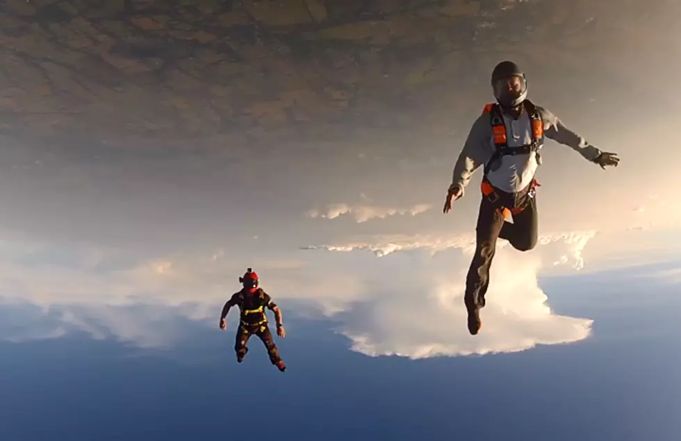 Skydiver Rescues a Friend Who Is Knocked Out Mid-Descent