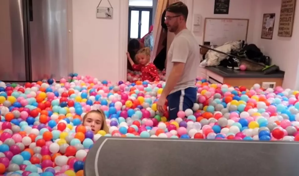 Dad Turns House Into Giant Ball Pit While Family Self Isolates, Doesn&#8217;t Tell Wife