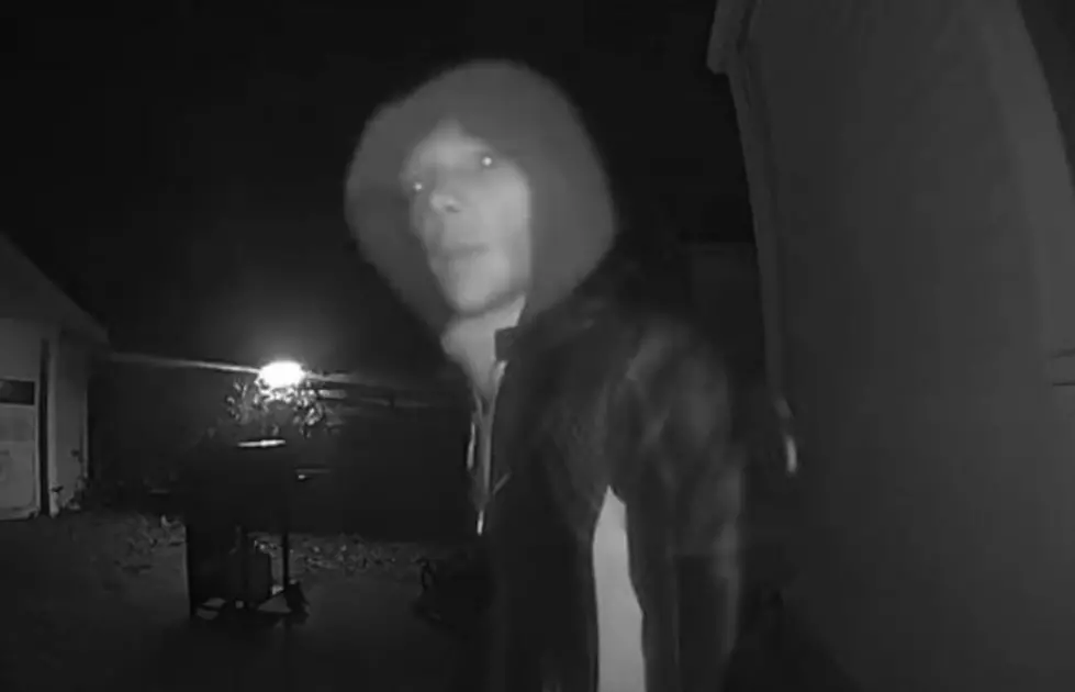 Homeowner Scares Off Potential Intruder With Doorbell Cam