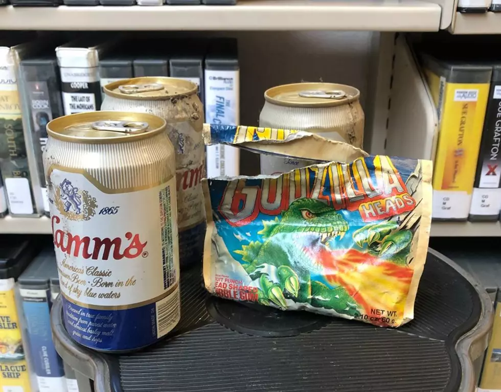 30-Year-Old Stash of Beer and Gum Found in Library