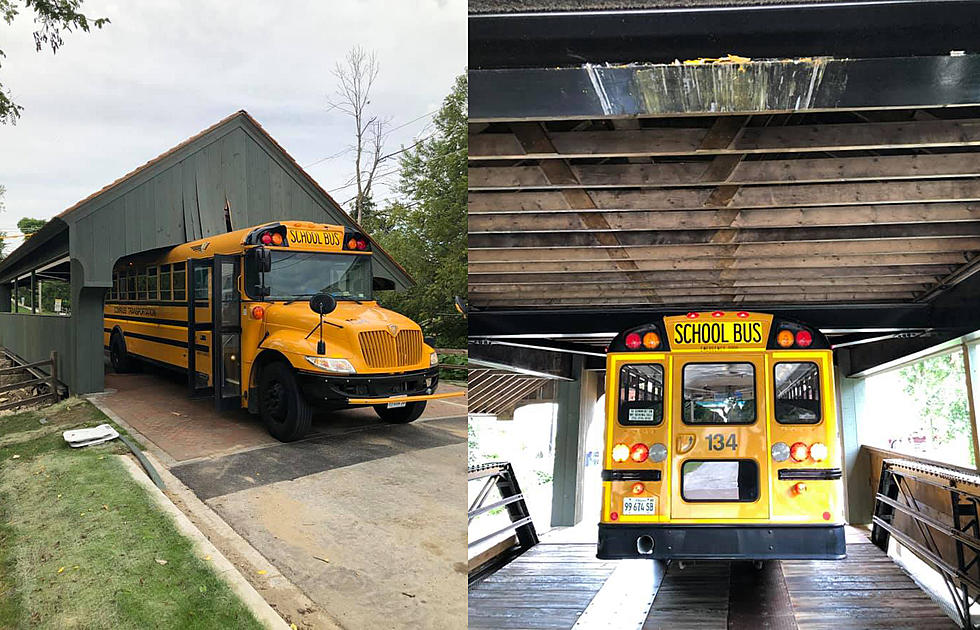 School Bus Damages Historic IL Bridge Day After Two-Year Repair Was Completed